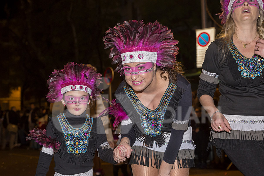 Rua del Carnaval de Les Roquetes del Garraf 2017